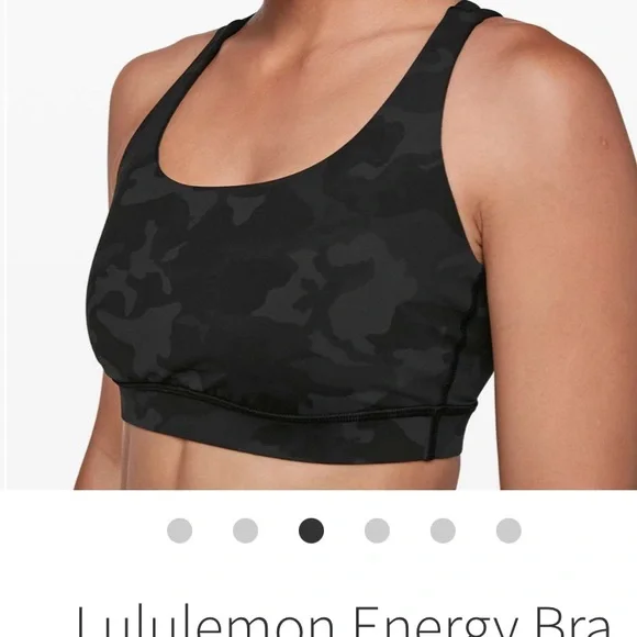 Lululemon Energy Bra
Incognito Camo Multi Grey - Picture 1 of 3